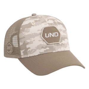 Scheels North Dakota Fighting Hawks Colosseum Operation Hat Trick Mojave Snap Back Adjustable Hat One Size Camo