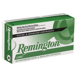 Remington UMC FMJ Handgun Ammunition