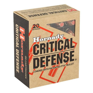 Hornady Critical Defense FTX Handgun Ammunition