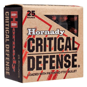 Hornady Critical Defense FTX Handgun Ammunition