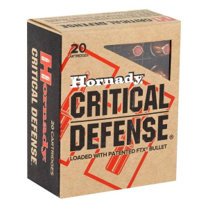 Hornady Critical Defense FTX Handgun Ammunition
