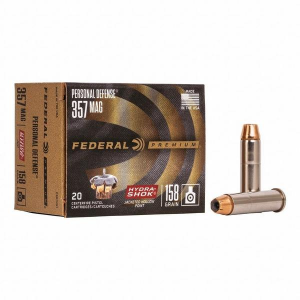 Federal Personal Defense Hydra-Shok Handgun Ammunition