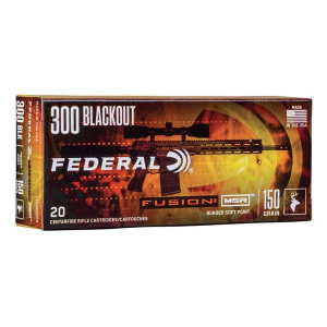 Federal Fusion MSR Rifle Ammunition