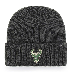 Scheels Milwaukee Bucks 47 Brand Brain Freeze Beanie One Size Black