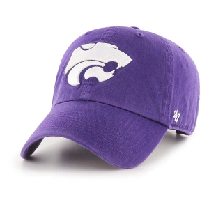 Scheels Kansas State Wildcats 47 Brand Clean Up Adjustable Hat One Size Purple