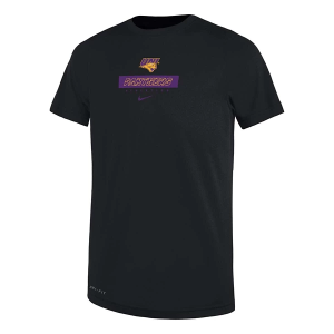Scheels Northern Iowa Panthers Nike Team Issued Legend Kids' T-Shirt 6 Black
