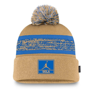 Scheels UCLA Bruins Nike Peak Cuff Beanie One Size Gold