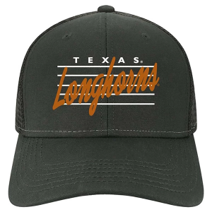 Scheels Texas Longhorns Legacy Athletic Scripty Hat Kids' Adjustable Hat One Size Black