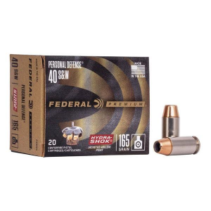 Federal Personal Defense Hydra-Shok Handgun Ammunition