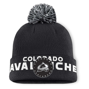 Scheels Colorado Avalanche Fanatics High Stick Beanie One Size Black