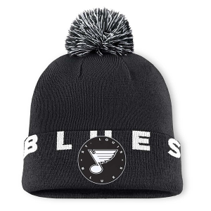 Scheels St. Louis Blues Fanatics High Stick Beanie One Size Black