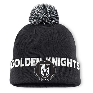 Scheels Vegas Golden Knights Fanatics High Stick Beanie One Size Black