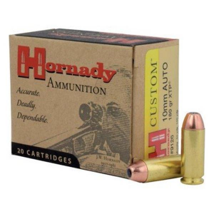 Hornady Custom XTP Handgun Ammunition