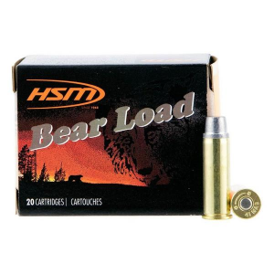 HSM Ammunition HSM Bear Load Semi Wadcutter Gas Check Pistol Ammunition Handgun Ammunition