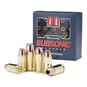 Hornady XTP Subsonic JHP Handgun Ammunition