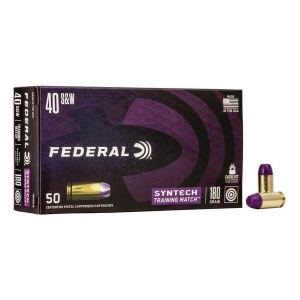 Federal Syntech Training Match Handgun Ammunition