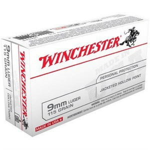 Winchester USA Personal Protection JHP Handgun Ammunition