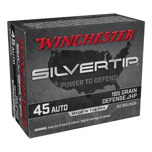 Winchester Silvertip JHP Handgun Ammunition