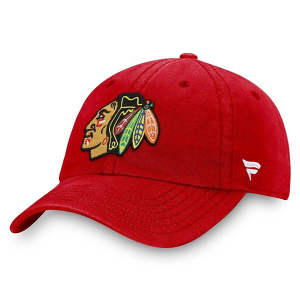 Scheels Chicago Blackhawks Fanatics Core Adjustable Hat One Size Red