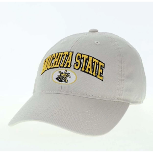 Scheels Wichita State Shockers Legacy Athletic Main Event Hat Kids' Adjustable Hat One Size Stone