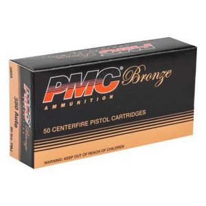 PMC Ammunition Bronze FMJ Handgun Ammunition