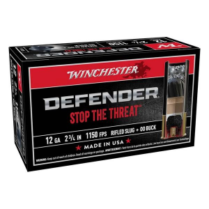 Winchester PDX1 Defender Rifled Slug + Buckshot Shotshells