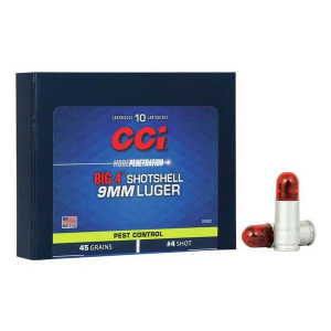 CCI Pest Control Big 4 Shotshell Handgun Ammunition