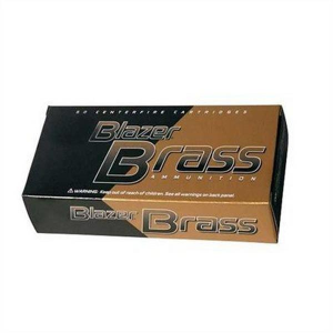 Blazer Ammunition Blazer Brass FMJ Handgun Ammunition
