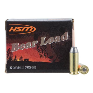 HSM Ammunition HSM Bear Load RNFP Semi-Auto Pistol Ammunition Handgun Ammunition