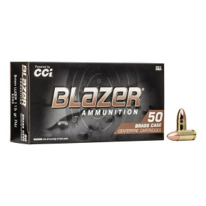 Blazer Ammunition Blazer Brass FMJ Handgun Ammunition