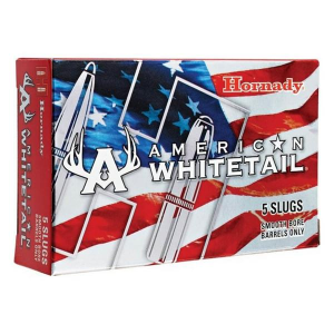 Hornady American Whitetail Hollow Point Rifled Slug Shotshells