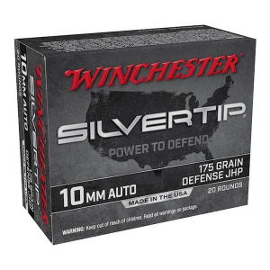 Winchester Silvertip Defense JHP Handgun Ammunition