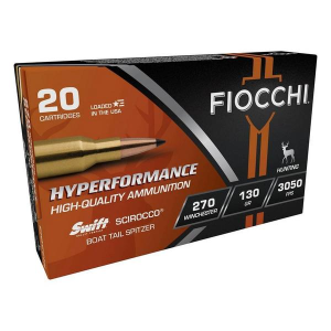 Fiocchi Hyperformance Swift Scirocco Rifle Ammunition