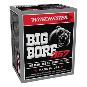 Winchester BIG BORE SJHP Handgun Ammunition