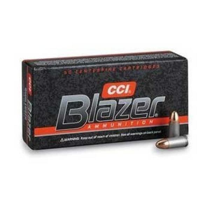 Blazer Ammunition Blazer FMJ Aluminum Case Handgun Ammunition