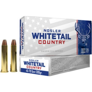 Nosler Whitetail Country Rifle Ammunition