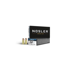 Nosler JHP ASP Handgun Handgun Ammunition