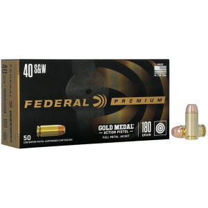 Federal Gold Medal Centerfire Handgun Ammunition