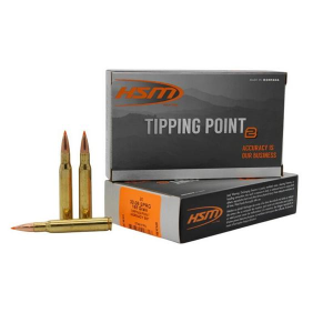 HSM Tipping Point 2 Hornady SST Rifle Ammunition
