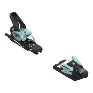 Salomon Strive 12 GripWalk Ski Bindings 90 Bleached Aqua/Gold