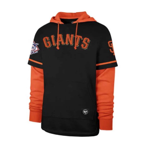 Scheels San Francisco Giants 47 Brand Trifecta Shortstop Hoodie XLarge Black