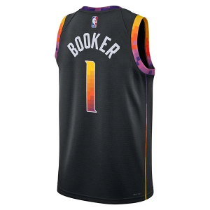 Scheels Phoenix Suns Devin Booker #1 Nike 2022/23 Statement Jersey Medium Black
