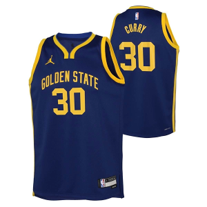 Scheels Kids' Golden State Warriors Steph Curry #30 Nike 2022 Statement Jersey XLarge Blue
