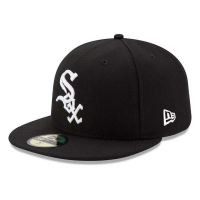 Chicago White Sox New Era On Field 59Fifty Fitted Hat 7 3/8 Black