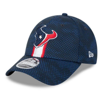 Kids' Houston Texans New Era 2024 Sideline 9FORTY Snapback Hat One Size Blue