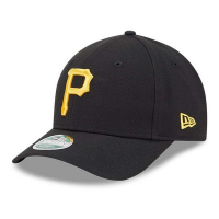 Kids' Pittsburgh Pirates New Era Player Replica 9FORTY Snapback Hat Black