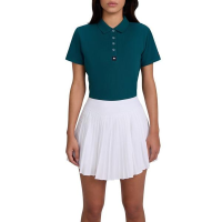 Women's Bad Birdie Pique Polo Large Green