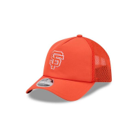 San Francisco Giants New Era Batting Practice Apex 9FORTY Snapback Hat One Size Orange