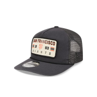 San Francisco Giants New Era Washed Graphite 19TWENTY Trucker Snapback Hat One Size Grey