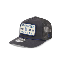 Los Angeles Dodgers New Era Washed Graphite 19TWENTY Trucker Snapback Hat One Size Grey